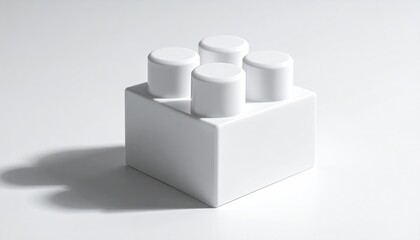 White toy brick