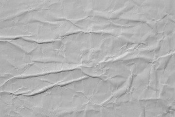 Creased paper texture overlay effect, png wrinkled paper surface