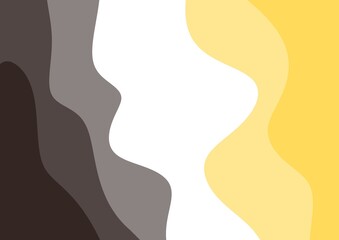 vector illustration of an abstract background with footprints