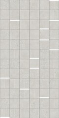 Grid pattern of light gray tiles with white horizontal lines