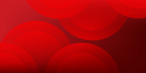 Red abstract background. Dynamic shapes composition. Eps10