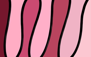 Wave pink romance background abstract 