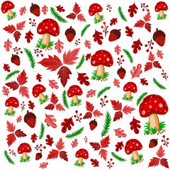 mushroom background