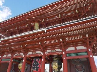 浅草寺の入り口
