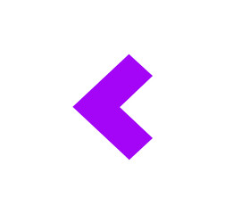 vector purple arrow head icon on white background	