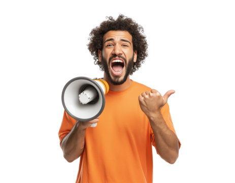 - portrait of a happy man sitting on a modern armchair, isolated against a white background. the image is detailed 