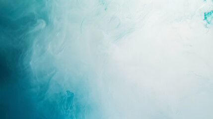 Dynamic Blue White Abstract Background: Fluid Ink Smoke Texture Art
