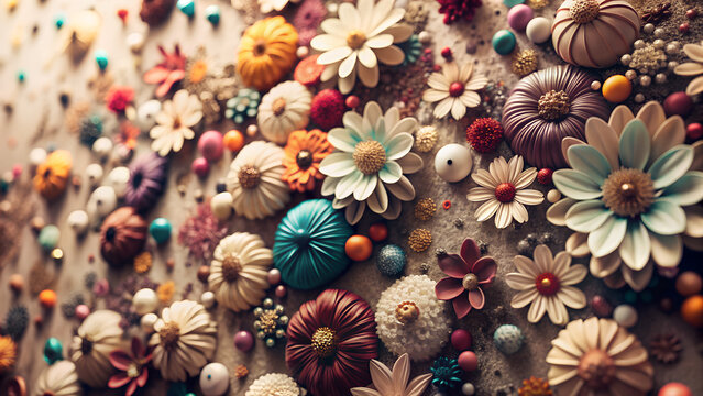 Elegant Floral Seamless Pattern for Stunning Wallpapers and Graphic Design