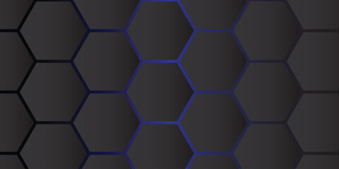 Geometric Hexagon Pattern Background