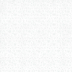 Seamless repeating snowflake pattern on white background. Festive winter and Christmas texture ideal for wrapping paper, textiles, gift tags, holiday backgrounds, greeting cards, and seasonal designs.