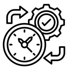 Management   Icon Element For Design