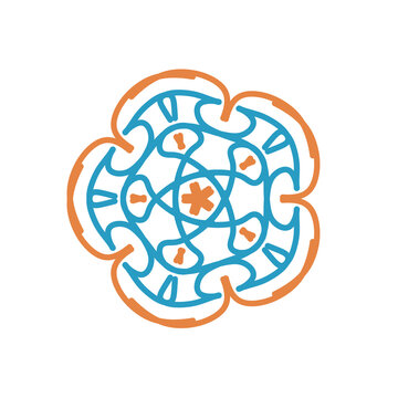 cloud computing concept element mandala