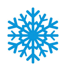 PNG Blue snowflake transparent illustration