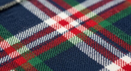 Traditional scottish tartan pattern for st. andrew’s day celebration and textile design