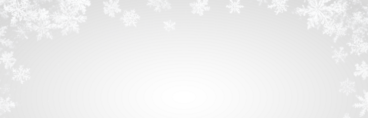 Christmas transparent background with square frame of blue snowflakes.Vector illustration. PNG
