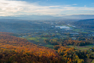 Jezioro Rożnowskie, Małopolska, Poland, EU Jesień  © Maciej G. Szling