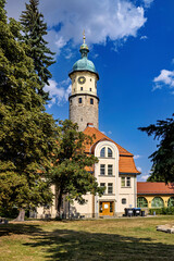 Obraz premium The castle of Neideck in Arnstadt Thuringia