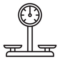 Vintage clock vector illustration