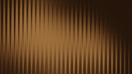 Brown curtain design with vertical stripes, neat repeating wave pattern