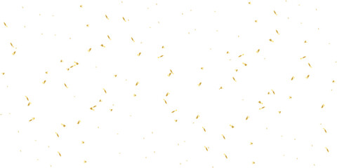 Abstract Scattered yellow confetti Golden Curves Lines creating a festive and celebratory atmosphere visually appealing White Background.	