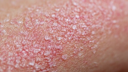 Fototapeta premium Close up of human skin affected by a dermatological condition