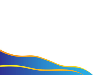 Wavy Footer Gradient