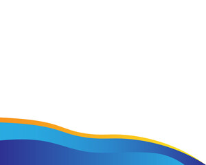 Wavy Footer Gradient