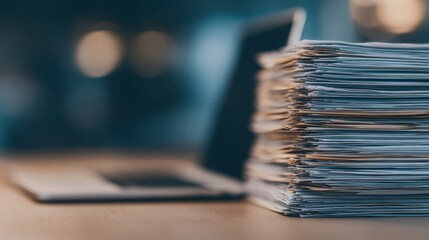 Automating document management on laptops elevating digital standards in business environments