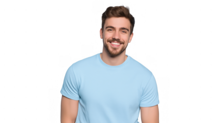 Volunteers joyfully working on their day, created with AI, PNG