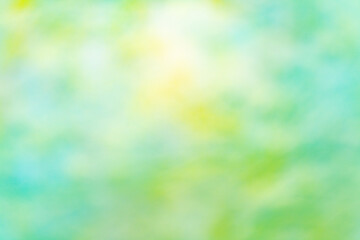 Soft Green and Yellow Abstract Background