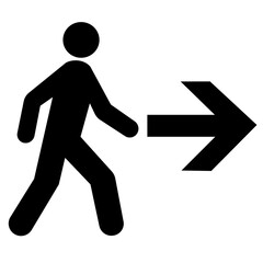 directional arrow sign