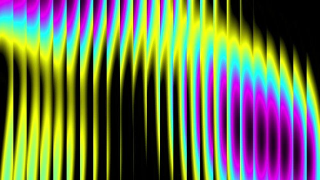 Abstract colorful vertical lines with yellow pink and blue gradient design background image art