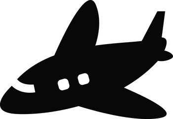 Simple Passenger Airplane Flight Icon