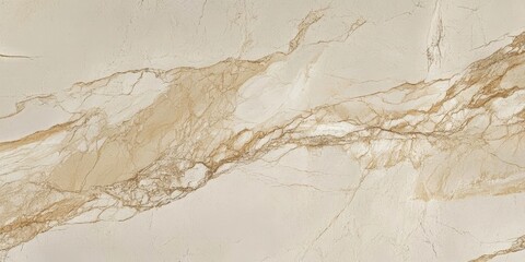 Elegant Neutral Tone Marble Surface with Golden Accents for Luxury Design and Architectural Work