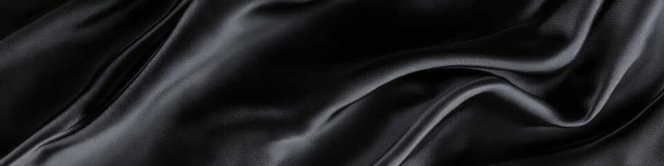 Fototapeta premium Refined Elegance Draped In Luxury with Smooth Wavy Soft Fabric Texture and Deep Tones for Fashion
