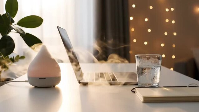 sunset relaxation with coffee