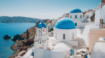 Mediterranean Cliffside Village