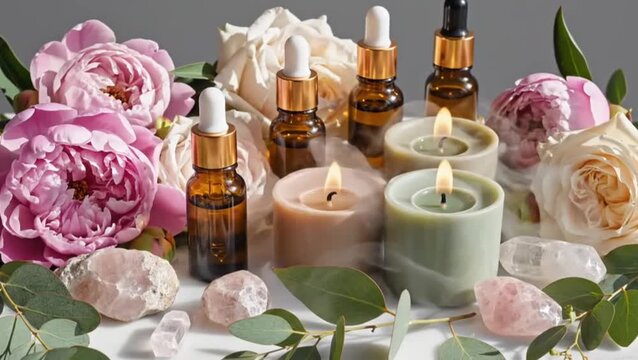 spa and aromatherapy candles