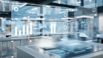 High-tech lab environment where holographic coding interfaces project loss functions, metrics, and neural structures in midair, illustrating the futuristic design of deep learning experiments and - Powered by Adobe