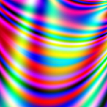 Watercolour art wave power bright rays background