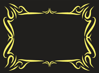 simple frame border classic elegant design.eps