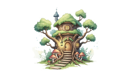 Fairy tree house