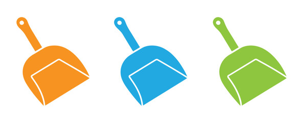 Dustpan Illustration for Cleaning and Household Tasks