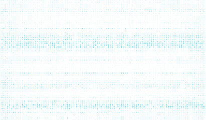 Tech Background with Binary Numbers and Data Decryption Concept for Hacker Security, Matrix Graphic Design for Cybersecurity