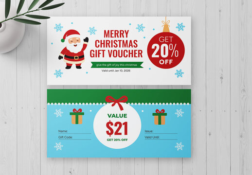 Christmas gift voucher