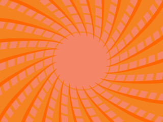 Vintage retro banner background. Colorful grunge wave wallpaper. Vector illustration. Twist party backround pattern.	