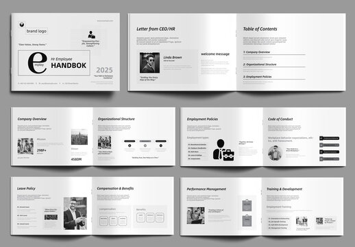 Professional Employee Policy Guide Template