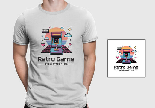 Retro Art TShirt Design Template