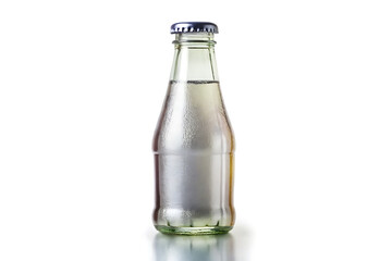 Bottle and jar realistic mockup isolated on white background