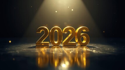 Bright festive new year greeting card design